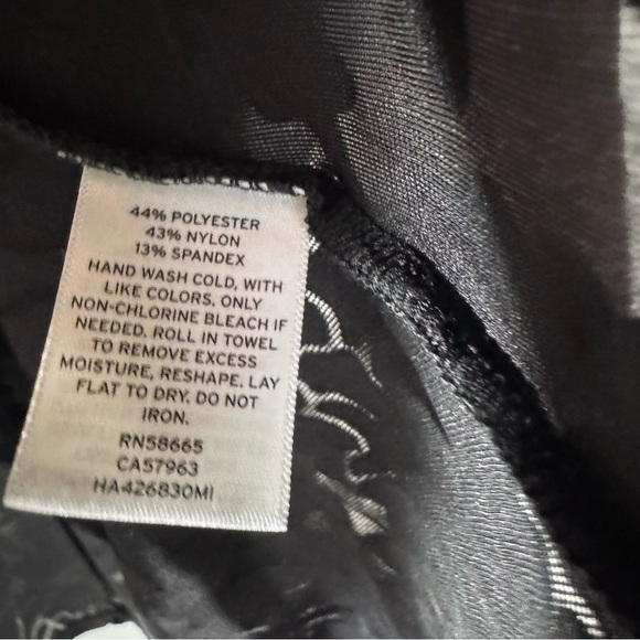 Halogen Babydoll Top Black Velvet Burnout Whimsigoth Floral - Picture 9 of 9